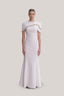 White Grimby Maxi Dress for women, from JENNY K TRAN, The Viet Concept 