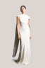 Front of Venus Silk Dress for women, from HUONG, The Viet Concept