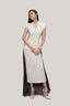 White Broseley Dress for women, from JENNY K TRAN, The Viet Concept 