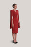 Crimson Red Irvine Maxi Dress for women, from JENNY K TRAN, The Viet Concept 2