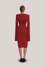 Crimson Red Irvine Maxi Dress for women, from JENNY K TRAN, The Viet Concept 1