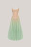  Mint Ombre Lace Midi Dress for women, from Montsand, The Viet Concept 3