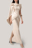 Cream Callington Dress for women, from JENNY K TRAN, The Viet Concept 