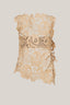 Close on Sand Floral Lace Top for women, from MUST HAVE, The Viet Concept1