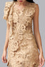 Close of Sand Floral Lace Top for women, from MUST HAVE, The Viet Concept2