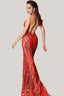 Sexy Red Sequin Dress for women, from DO LONG, The Viet Concept 