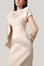 Cream Callington Dress for women, from JENNY K TRAN, The Viet Concept 