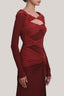 3D Bow Cutout Midi Dress for women, from MUST HAVE, The Viet Concept 3