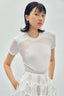 Close of White Cuddly Bodysuit for women, from CAOSTU, The Viet Concept1