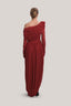 Red One Shoulder Midi Dress for women, from MUST HAVE, The Viet Concept 1