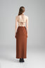 Back of Dubai Brown Bikini Top (including turban) for women, from XITA, The Viet Concept