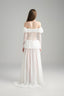 Back of Rome White Maxi Dress for women, from POEM, The Viet Concept