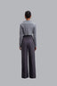 Back of Grey Win Women's Wide-tube Pants for women, from CAOSTU, The Viet Concept