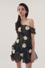 Close on Black Sheer Mini Dress for women, from MUST HAVE, The Viet Concept 