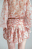 Close of Bali Floral Chiffon Puffball Puff Sleeve Mini Dress for women, from LASSY, The Viet Concept