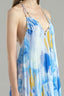 Close of Nha Trang Blue Ocean Maxi Dress for women, from XITA, The Viet Concept