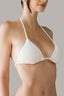 Detail of Phu Quoc White Bikini Top for women, from XITA, The Viet Concept