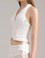 Detail of Phuket Halter Croptop for women, from LASSY, The Viet Concept