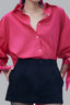 Close of Pink Coquette Babe Shirt for women, from CAOSTU, The Viet Concept