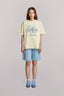 Yellow Flower T-shirt from THUNN at The Viet Concept 