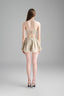 Back of Hoi An Beige Short for women, from XITA, The Viet Concept