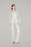 Front of Pearl Double Layered Blazer, Pearl Long Pants for women, from MUST HAVE, The Viet Concept 