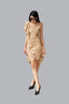 Front of Sand Floral Lace Top for women, from MUST HAVE, The Viet Concept