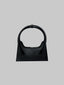 Front of Black Giong Leather Bag fro women, from LUU VIETANH, The Viet Concept