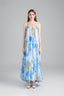 Front of Nha Trang Blue Ocean Maxi Dress for women, from XITA, The Viet Concept