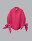 Detail of Pink Coquette Babe Shirt for women, from CAOSTU, The Viet Concept