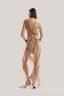 Beige Ruffle Midi Dress from MUST HAVE at The Viet Concept 1