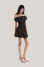 Off-Shoulder Draped Mini Dress from MUST HAVE at The Viet Concept 