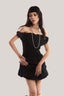 Off-Shoulder Draped Mini Dress from MUST HAVE at The Viet Concept 2