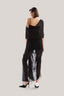 Black Draped Maxi Dress from MUST HAVE at The Viet Concept 1