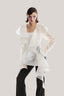 White Ruffle Asymmetric Shirt from MUST HAVE at The Viet Concept 2