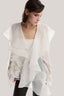 White Ruffle Asymmetric Shirt from MUST HAVE at The Viet Concept 3