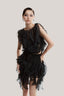 Black Ruffle Tulle Shirt from MUST HAVE at The Viet Concept 2