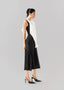 Side of Monochrome Cape Midi Dress for women, from MUST HAVE, The Viet Concept