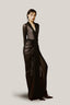 Side of Nuval Dress for women, from Ha Thanh Viet, The Viet Concept