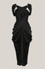 Close on Black Satin Halter Dress for women, from MUST HAVE, The Viet Concept 1